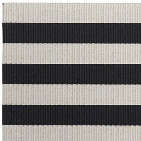 Koberec Big Stripe: Sivo-čierna 80x140 cm