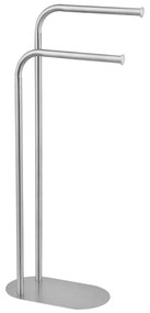 Stojan na uteráky z nehrdzavejúcej ocele v matne striebornej farbe Levante – Wenko