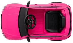 Elektrické autíčko Audi RS 6 ružové