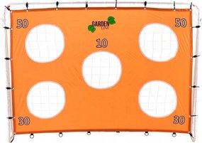 CH Futbalová bránka s cieľovou podložkou - oranžová