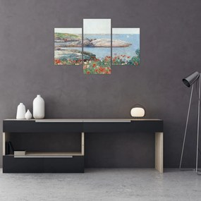 Obraz - Childe Hassam, Poppies,  Isles of Shoals, reprodukcia (90x60 cm)