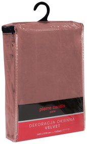 ZATEMŇOVACÍ ZÁVES NA PÁSKE PIERRE CARDIN SIBEL 140X270 CM STARORUŽOVÁ