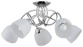 Prisadený luster BALENA 5xE27/60W/230V