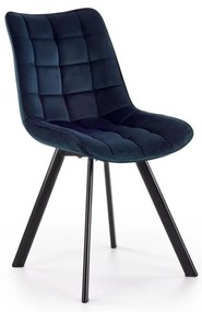 Jedálenská stolička COMORO 1 ks tmavomodrá
