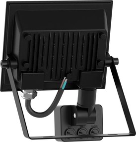 Mexen Luxpro+ LED reflektor s pohybovým senzorom, 20W, neutrálna - 4000K, 2200 lm, čierna - L236-020-40-70