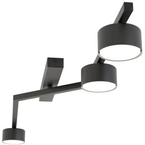 Stropné svietidlo SKAN 3xGX53/12W/230V čierne