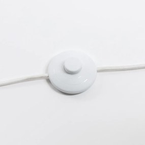 Stojacia lampa v prírodnej farbe s ratanovým tienidlom (výška 70 cm) Kamaria - Kave Home