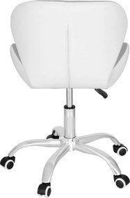 Springos kancelárska stolička – otočná stolička na kolieskach pre prácu a štúdium Farba: sivá