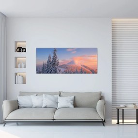 Obraz - Zimná krajina (120x50 cm)