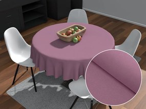 Biante Dekoračný okrúhly obrus BKU-103 Lila Ø 120 cm