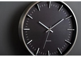 Karlsson 5911SI dizajnové nástenné hodiny 35 cm