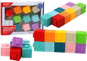 LEAN Edukatívne puzzle pre najmenších tvary, čísla, kocky