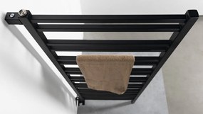 Sapho Sapho, METRO SPACE vykurovacie teleso 550x1430 mm, inštalácia v priestore, čierna mat, IR438B