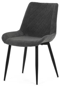 Autronic BONTEC Jedálenská stolička, hnedá, látka, DCL-218 BR2 Farba: Šedá