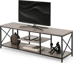 TV stolík/skrinka Jabalinas (čierna). Akcia -15%. Vlastná spoľahlivá doprava až k Vám domov. 1137065