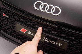 Ramiz Audi Spyder R8 LIFT vozidlo Čierna