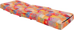 Rozkládací futonové křeslo Taida vícebarevné