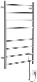 Sapho Sapho, REDONDO elektrický sušiak uterákov, guľatý, 500x900 mm, 75 W, leštená nerez, ER220V