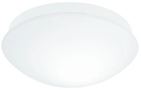 EGLO Moderné kúpeľňové LED svietidlo so senzorom BARI-M, 1xE27, 20W, 27,5 cm, okrúhle, IP44