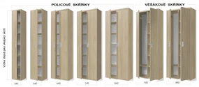 Nabytekmorava Sklápacia posteľ VS 3054 P - 200x140 cm farba lamina: buk/biele dvere