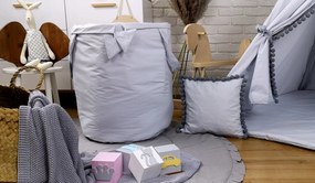 Detský stan TEEPEE (TÍPÍ) SUPERIOR s doplnkami - ŠEDÝ