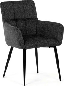 Jedálenská stolička sivá DCH-P3146 GREY2