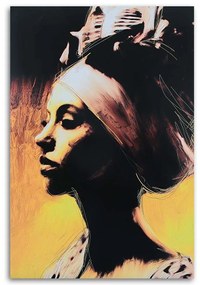 Obraz na plátně Afrika Žena Glamour - 60x90 cm