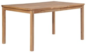 Záhradný stôl 150x90x77 cm, tíkový masív