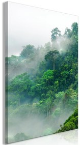 Artgeist Obraz - Lush Forest (1 Part) Vertical Veľkosť: 40x60, Verzia: Na talianskom plátne