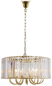 Zuma Line 1906/10 - Luster na reťazi PARIS 10xE14/40W/230V zlatá