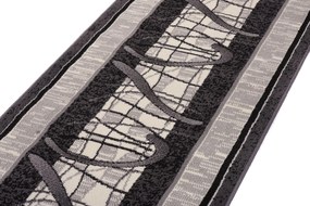 TA Koberec 5118B TMAVO SIVÁ LACNÁ PP CRM Rozmer: 70x150 cm