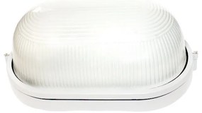 ACA Lighting Vonkajšie prisadené svietidlo HI5032W max. 40W/E27/IP45, biele