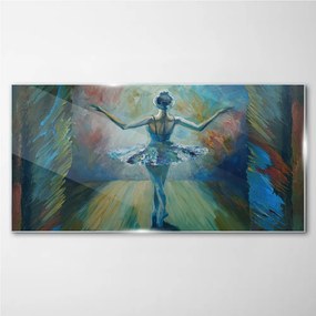 Skleneny obraz Abstrakcie baletu tanečnice
