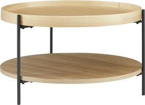 XXXLutz KONFERENČNÝ STOLÍK, farba duba, kompozitné drevo, 69/39 cm Livetastic - Stolíky do obývačky - 001769013008