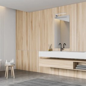 LED Kúpeľňové nástenné svietidlo SHINE LED/11W/230V 45 cm IP44 lesklý chróm