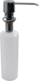 Bemeta Design Dávkovač mydla, 470 ml, integrovaný, mosadz/plast, lesk - 136109012