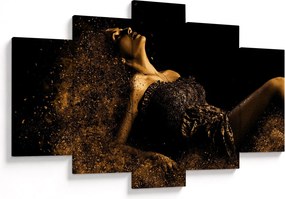 Obraz - Žena zo zlata (150x105 cm)