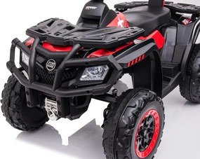 LEAN CARS S615 Červená 24V batéria Quad