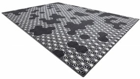 Koberec HEOS 78547 HEKSAGON PUZZLE antracyt / krém