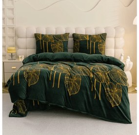 Obliečky mikroplyš VENECIA zelené Rozmer obliečok: 70 x 90 cm | 140 x 200 cm