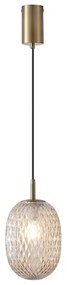 Luster na lanku 1xE14/25W/230V číra pr. 15 cm