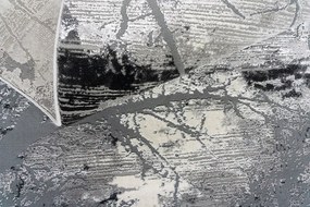 Berfin Dywany, Kusový koberec Zara 9662 Grey, 140x190, šedá, obývacia izba