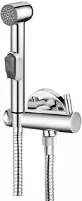 Aqualine Aqualine, Nástenný ventil s ručnou bidetovou sprškou, chróm, SK215