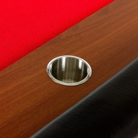 Tuin Royal Flush 32444 XXL pokrový stôl, 213 x 106 x 75cm, červená