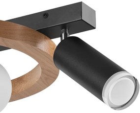 Luster na lanku OTIS 1xG9/5W/230V + 2xE27/15W/230V dub