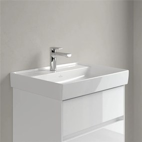VILLEROY &amp; BOCH Collaro závesné umývadlo s otvorom, bez prepadu, 600 x 470 mm, biela alpská, s povrchom CeramicPlus, 4A3361R1