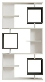 Knižnica Icardi Anthracite and White