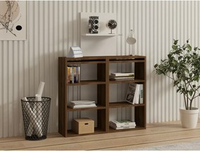 Pracovný stôl Handy Walnut and White