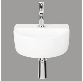 Malé umývadlo Differnz sanitárna keramika biela chróm 30 x 25 x 11 cm 38.030.02