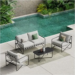 MI Záhradná kaviarenská súprava nábytku ARIA